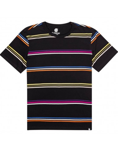 ELEMENT Willow Stripe - Flint Black - T-shirt