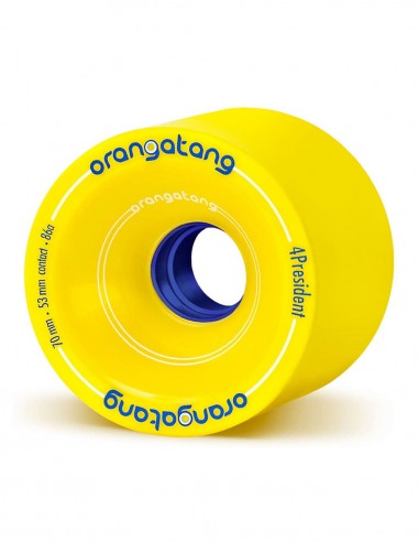 ORANGATANG 4 President 70 mm 86a - Roues de longboard