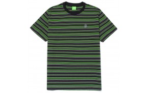 HUF Crown Stripe - Noir - T-shirt - vue de face