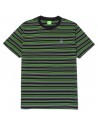 HUF Crown Stripe - Schwarz - T-Shirt