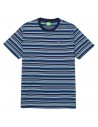 HUF Crown Stripe - Indigo - Camiseta