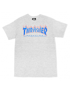 Camiseta thrasher azul online claro