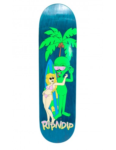 RIPNDIP Beach Boys 8.25" Aqua - Plateau de Skateboard - vue du dessus