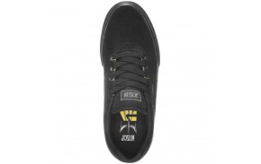 ETNIES Joslin Vulc - Black Black - Chaussures de skateboard - vue de dessus