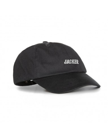 JACKER Team Logo - Noir - Casquette - vue de face