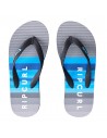 RIP CURL Setters - Gris/Bleu - Tongs Enfants