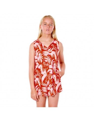 RIP CURL Sun Rays - Rouge - Combishort - avant