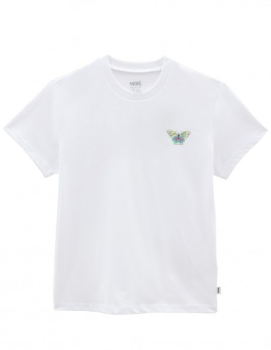 VANS Fly Butter Crew - Blanc - T-shirt