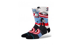 STANCE Captain America - Blanc - Chaussettes