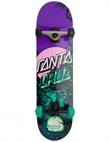 Skate Santa Cruz collab Stanger things 7.75