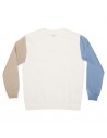 DC SHOES Riot - Lily White Colorblock - Crewneck