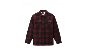 DICKIES Chemise Sacramento Doublée - Bordeaux - Veste