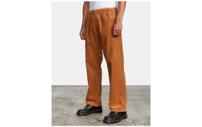 RVCA Americana Elastic Cord Pant - Camel - Pantalon