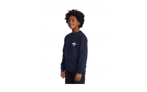 DC SHOES Trust Us - Navy Blazer - T shirts à Manches Longues Enfants