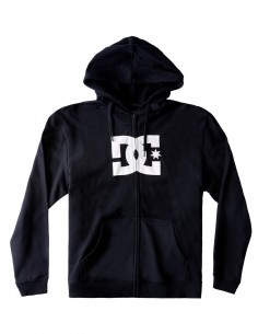 DC SHOES DC Star - Noir - Hoodie zippé Enfants