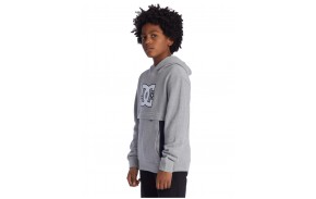 DC SHOES Bandwith - Gris- Sweat à Capuche Enfants