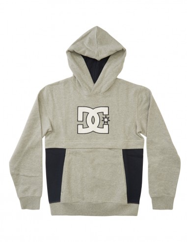 DC SHOES Bandwith - Gris- Sweat à Capuche Enfants