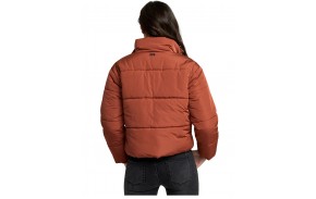 RVCA Eezeh Puffer - Cinnamon - Veste Femmes (dos)