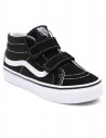 VANS Niños SK8-Mid Reissue V - Negro - Zapatillas skate para niños