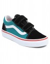 VANS Old Skool V - Color Block Negro - Zapatillas skate para niños