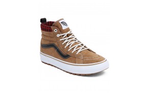 VANS SK8-Hi MTE-1 - Plaid Brown Black - Chaussures Hommes