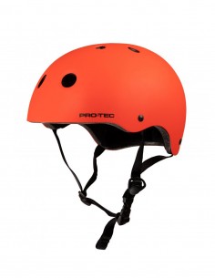 PRO-TEC Classic Cert - Rouge Mat - Casque Skate