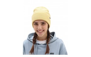 VANS Waffle Beanie Raffia - Jaune - Bonnet