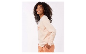 RIP CURL Re Entry Crew - Light Peach - Crewneck (femmes)