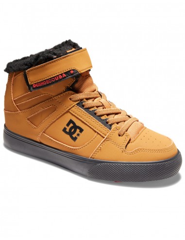 DC Shoes Pure High Winter - Wheat Black - Chaussures enfants