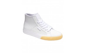 DC Shoes Manual Hi - White Gum - Chaussures de Skate