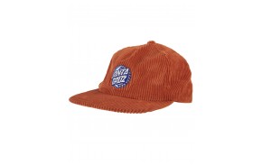 Casquette velours cotelé SANTA CRUZ Eclipse dot