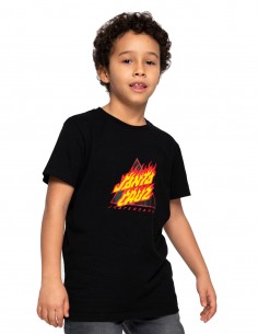 T-shirt enfants SANTA CRUZ Flamed Not a Dot