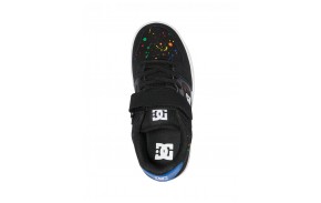 Chaussures Skate Enfants DC Shoes Manteca  noir - dessus