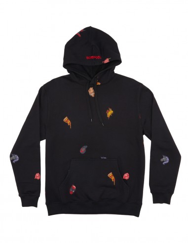 DC SHOES x Marvel Deadpool All Over- Noir - Sweat à Capuche