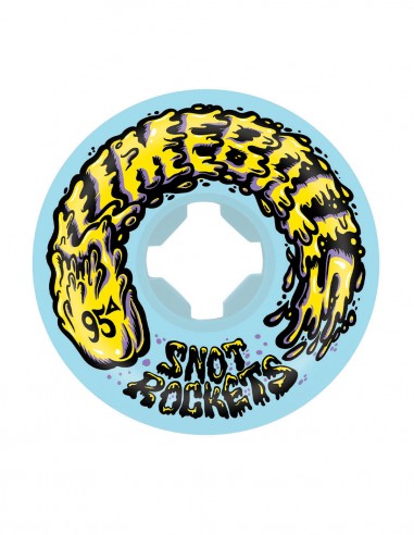 SLIME BALLS Snot Rockets 53mm 95a - Blue - Roues de skate