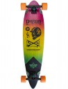 DUSTERS Moto Fades 37" - Rosa/Naranja/Teal - Longboard