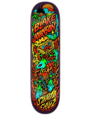 SANTA CRUZ Johnson Beach Wolf Two 8.375" - Plateau de Skateboard