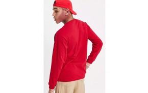 VANS Off The Wall - Rouge - T-shirt à manches longues