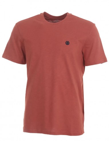 ELEMENT Crail - Barn Red - T-shirt