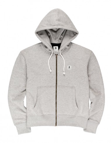 ELEMENT Rain Cornell Zip - Grey - Sweat à capuche zippé