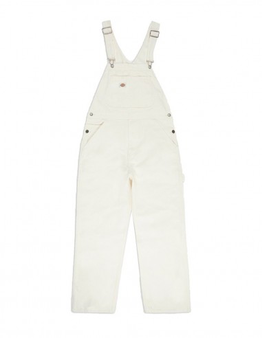 DICKIES Duck Canvas Bib - Blanc - Salopette