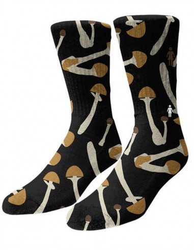 GIRL Shroom - Noir - Chaussettes