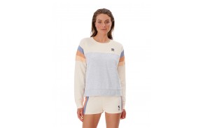 RIP CURL Melting Crew - Off White - Crewneck