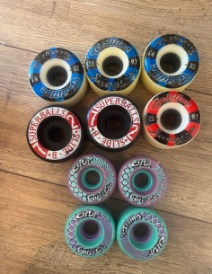 MULTI BRANDS Wheels various models - Pack of Longboard Wheels