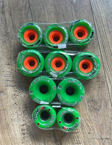 ABEC 11 Roues incomplètes - Pack de roues de longboard