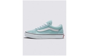 VANS Old Skool - Theory Canal Blue - Chaussures Enfants (côté)