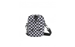 VANS New Varsity - Black/White Checkerboard - Sacoche (dos)