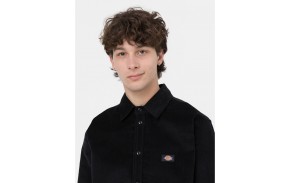 DICKIES Wilsonville - Noir - Chemise Manches longues (homme)