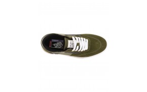 VANS Skate Gilbert Crockett - Dark Olive - Chaussures de Skate (popcush)