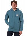 RIP CURL Horizon Hooded Zip - Gedempt groen - Hooded Sweatshirt